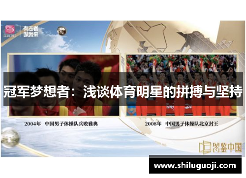冠军梦想者：浅谈体育明星的拼搏与坚持